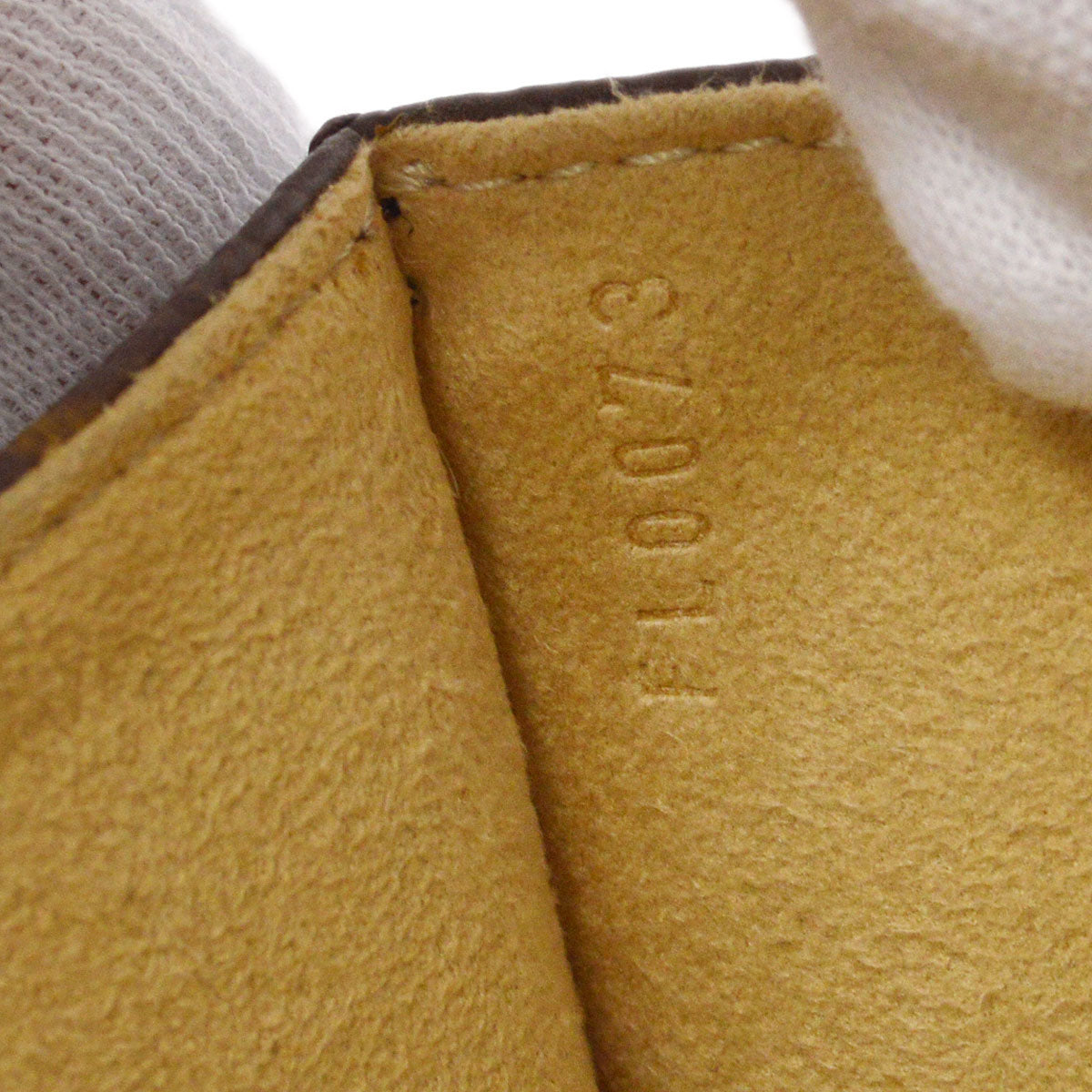 LOUIS VUITTON 2003 POCHETTE FLORENTINE #XS M51855