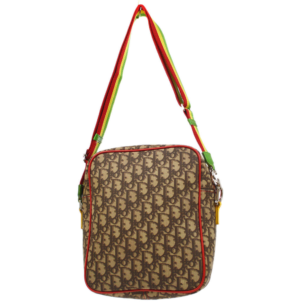Christian Dior 2001 Rasta Trotter Shoulder Bag