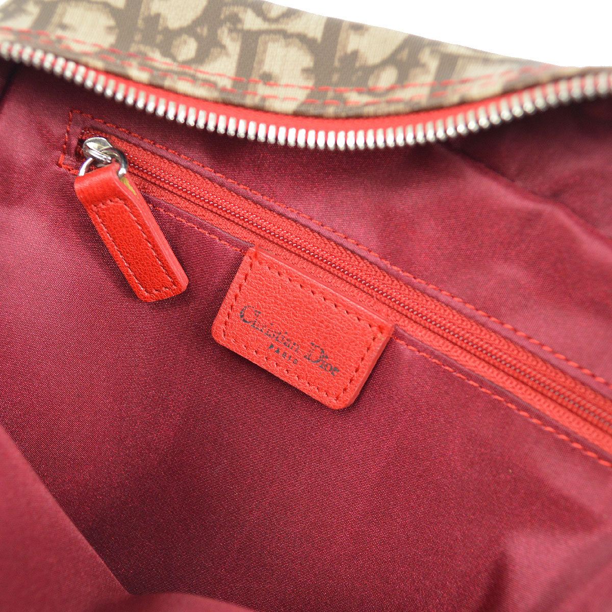 Christian Dior 2001 Rasta Trotter Shoulder Bag