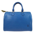 LOUIS VUITTON SPEEDY 25 HANDBAG TOLEDO BLUE EPI