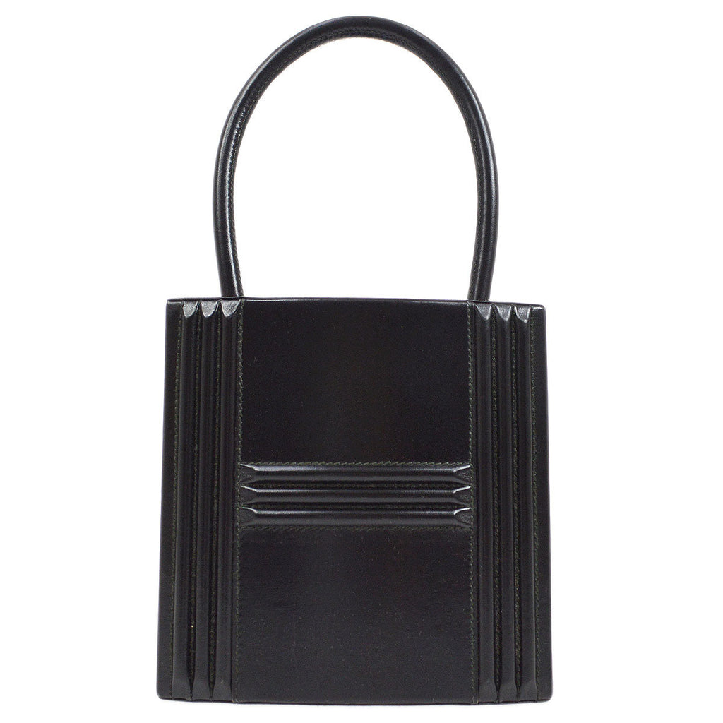 HERMES 1993 CADENA KELLY MINI Black Box calf