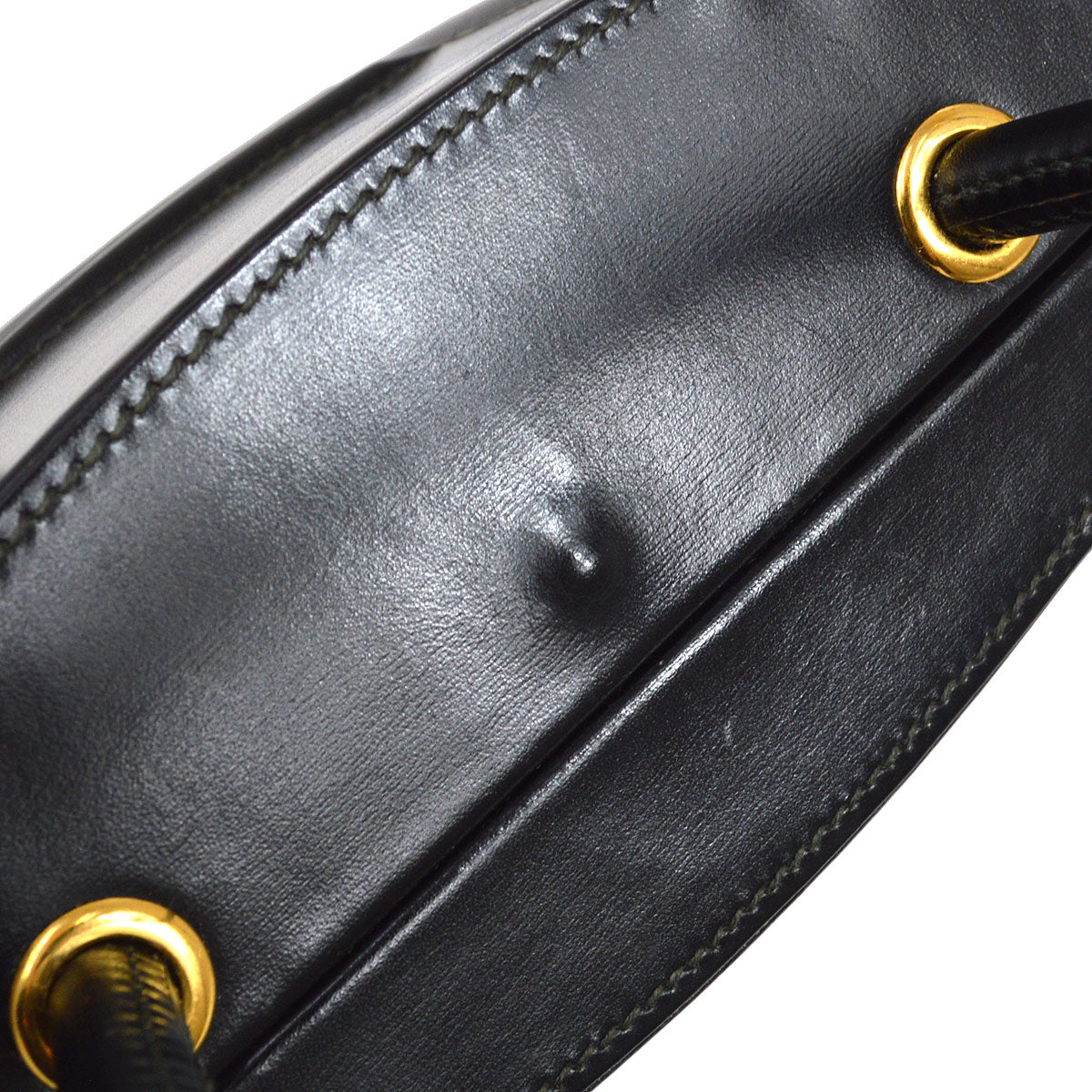 HERMES 1993 CADENA KELLY MINI Black Box calf