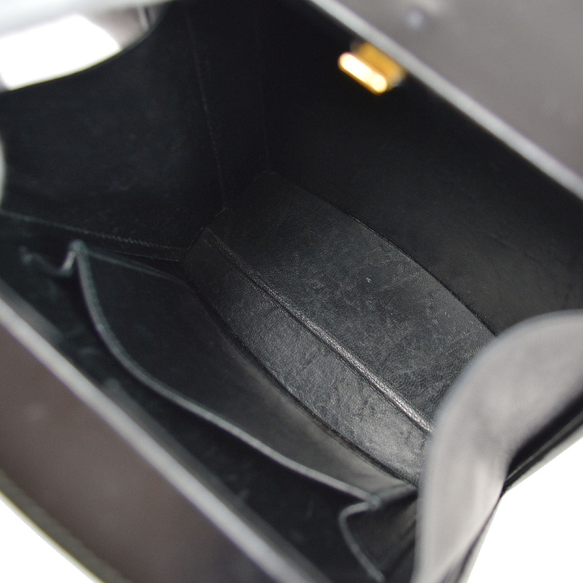 HERMES 1993 CADENA KELLY MINI Black Box calf