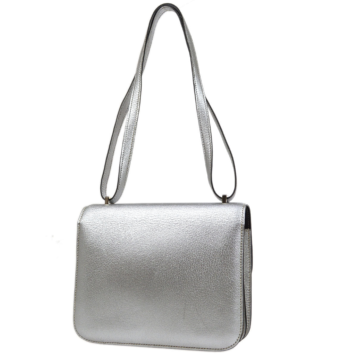 HERMES 2004 CONSTANCE 18 Silver Chevre