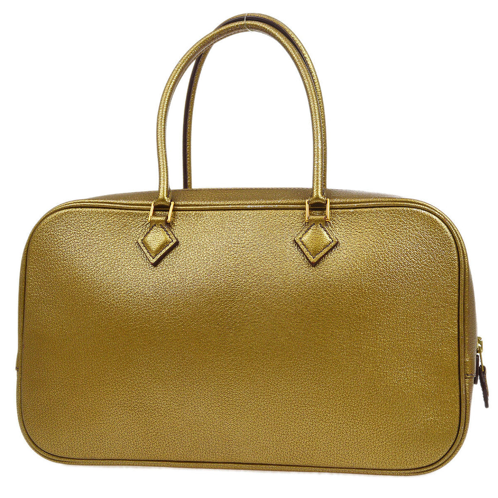 HERMES 2005 PLUME HERRAND 28 Gold Chevre