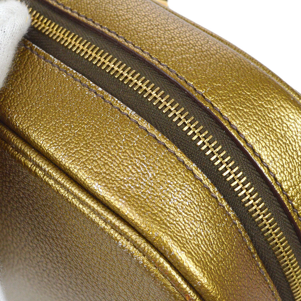 HERMES 2005 PLUME HERRAND 28 Gold Chevre