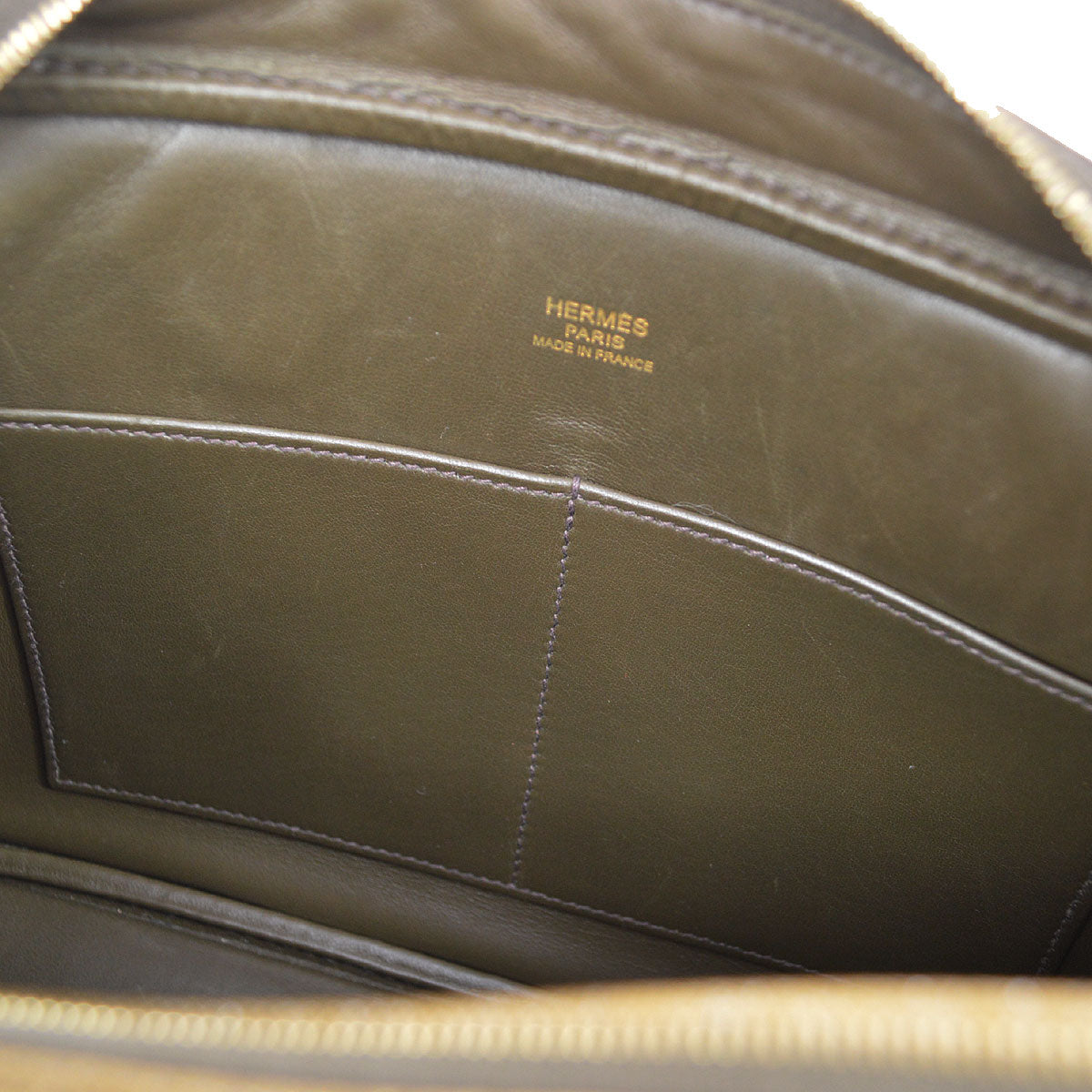 HERMES 2005 PLUME HERRAND 28 Gold Chevre