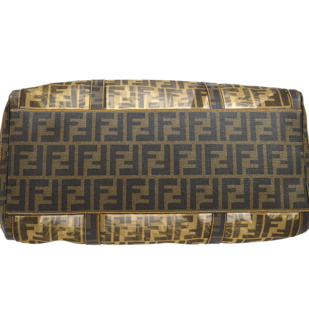 FENDI Zucca Boston 40