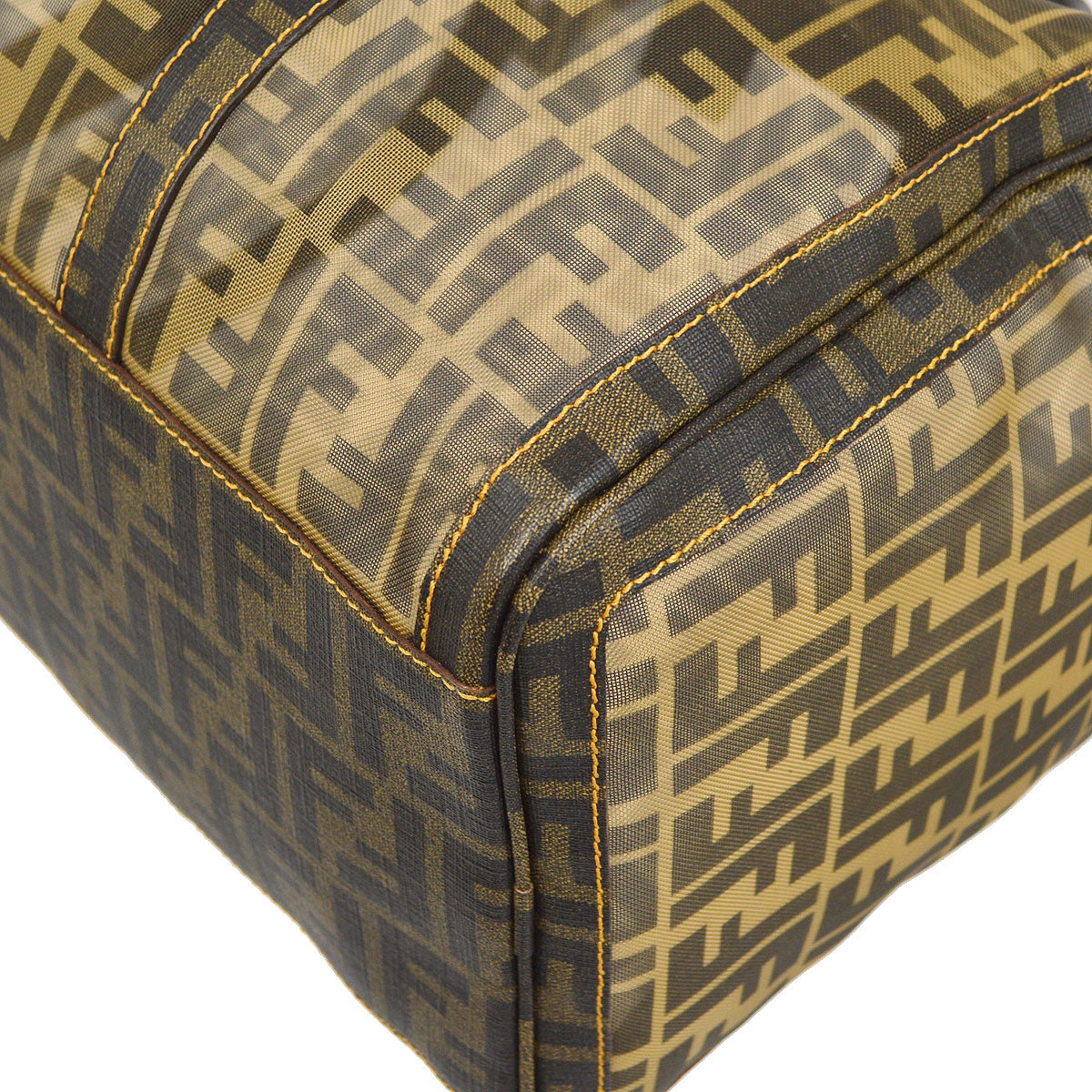 FENDI Zucca Boston 40