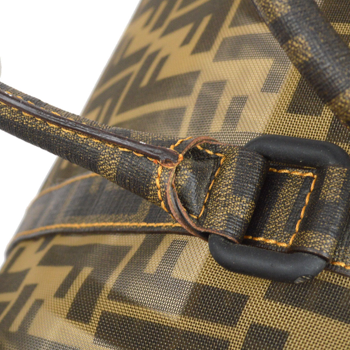 FENDI Zucca Boston 40