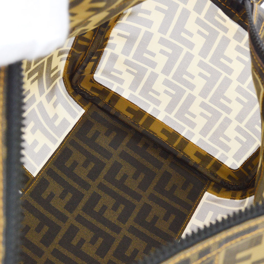 FENDI Zucca Boston 40
