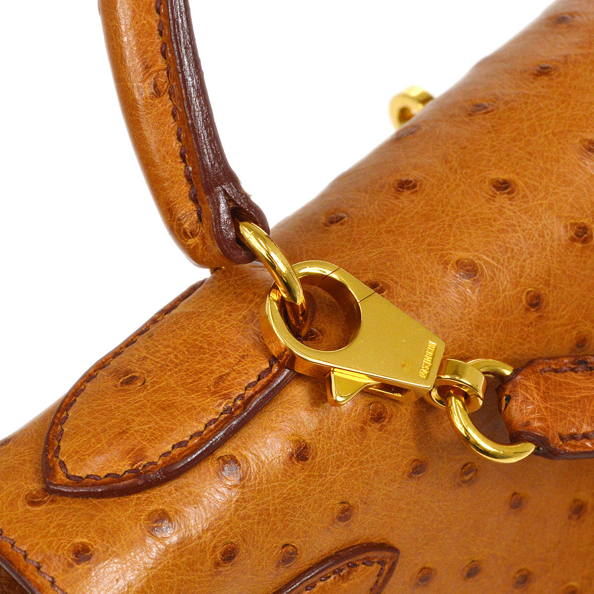 HERMES * 1999 KELLY 28 SELLIER Chestnut