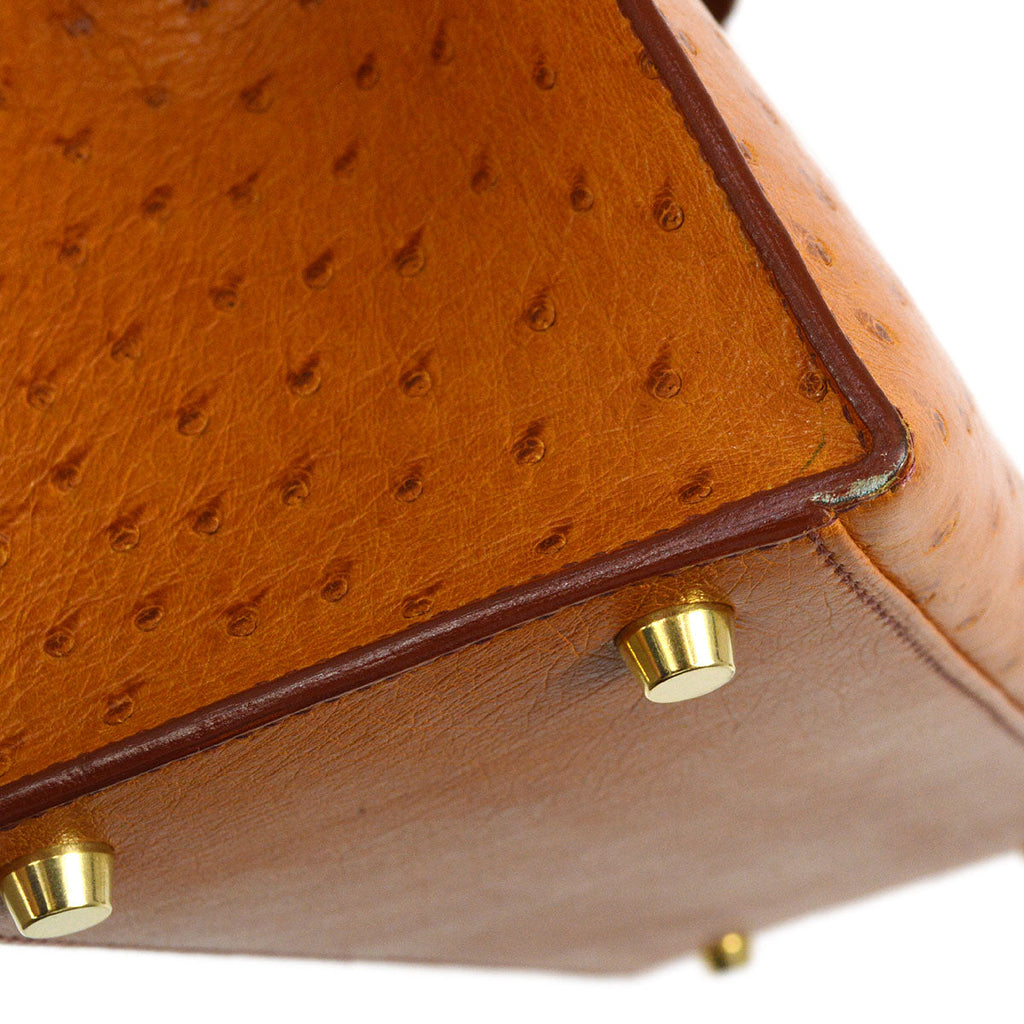 HERMES * 1999 KELLY 28 SELLIER Chestnut