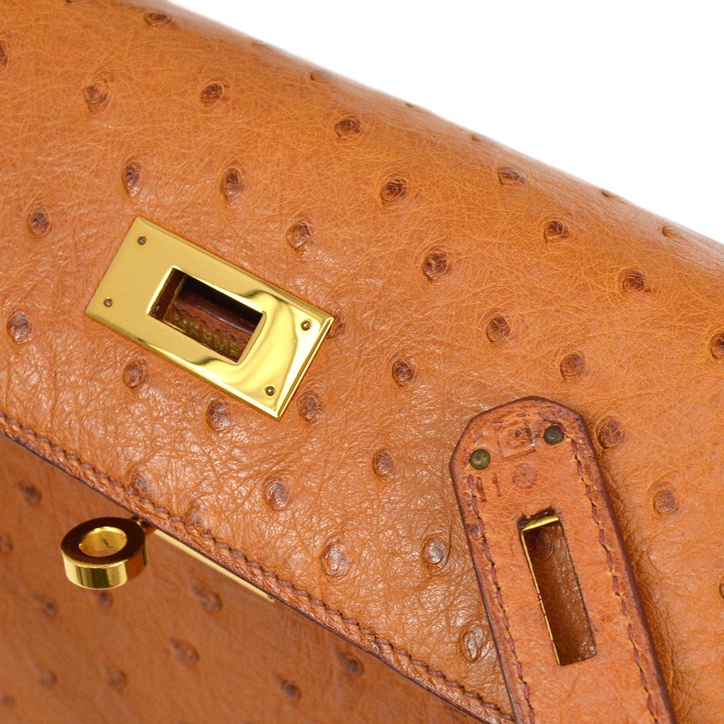 HERMES * 1999 KELLY 28 SELLIER Chestnut