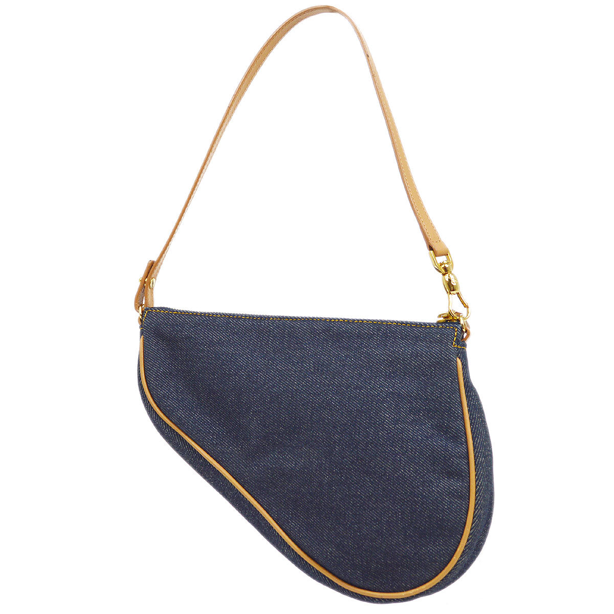 Christian Dior Saddle Bag Mini Denim