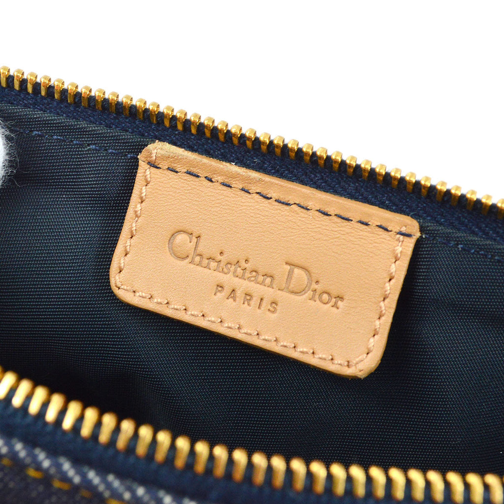Christian Dior Saddle Bag Mini Denim
