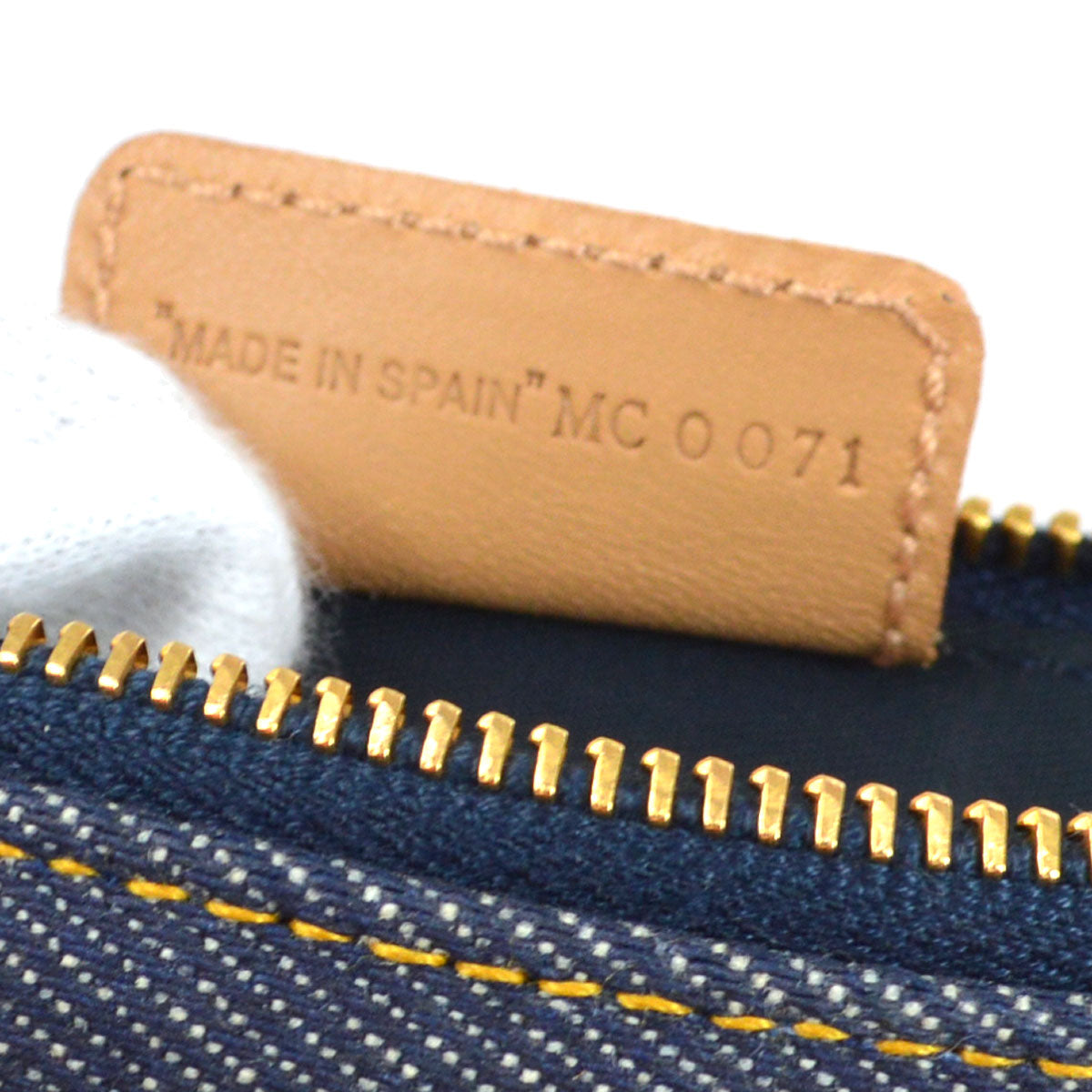 Christian Dior Saddle Bag Mini Denim