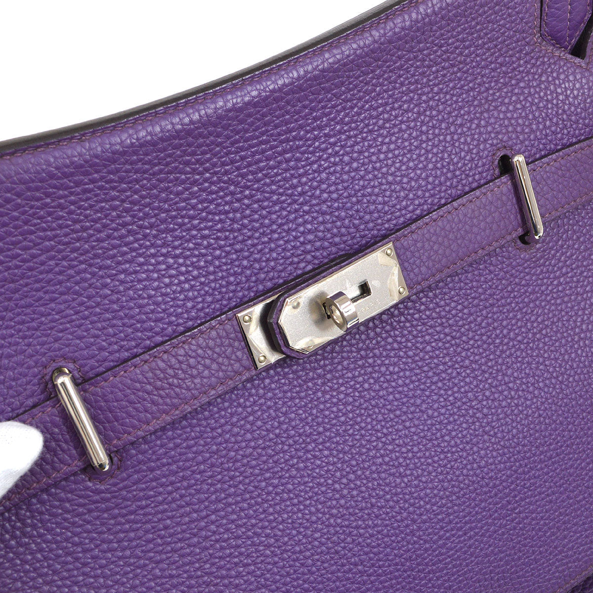 HERMES 2013 JYPSIERE 34 Ultra Violet Taurillon Clemence
