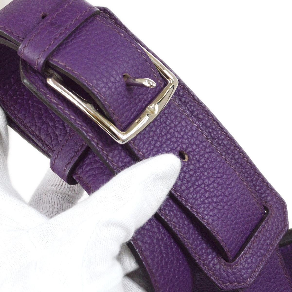 HERMES 2013 JYPSIERE 34 Ultra Violet Taurillon Clemence