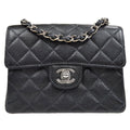 CHANEL 2000-2001 Mini Classic Square Flap SHW 24662