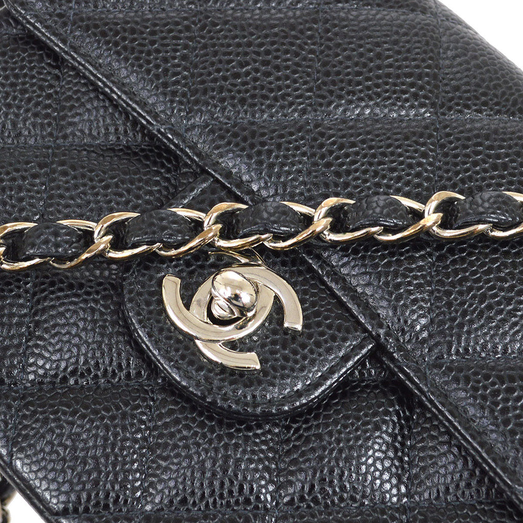 CHANEL 2000-2001 Mini Classic Square Flap SHW 24662
