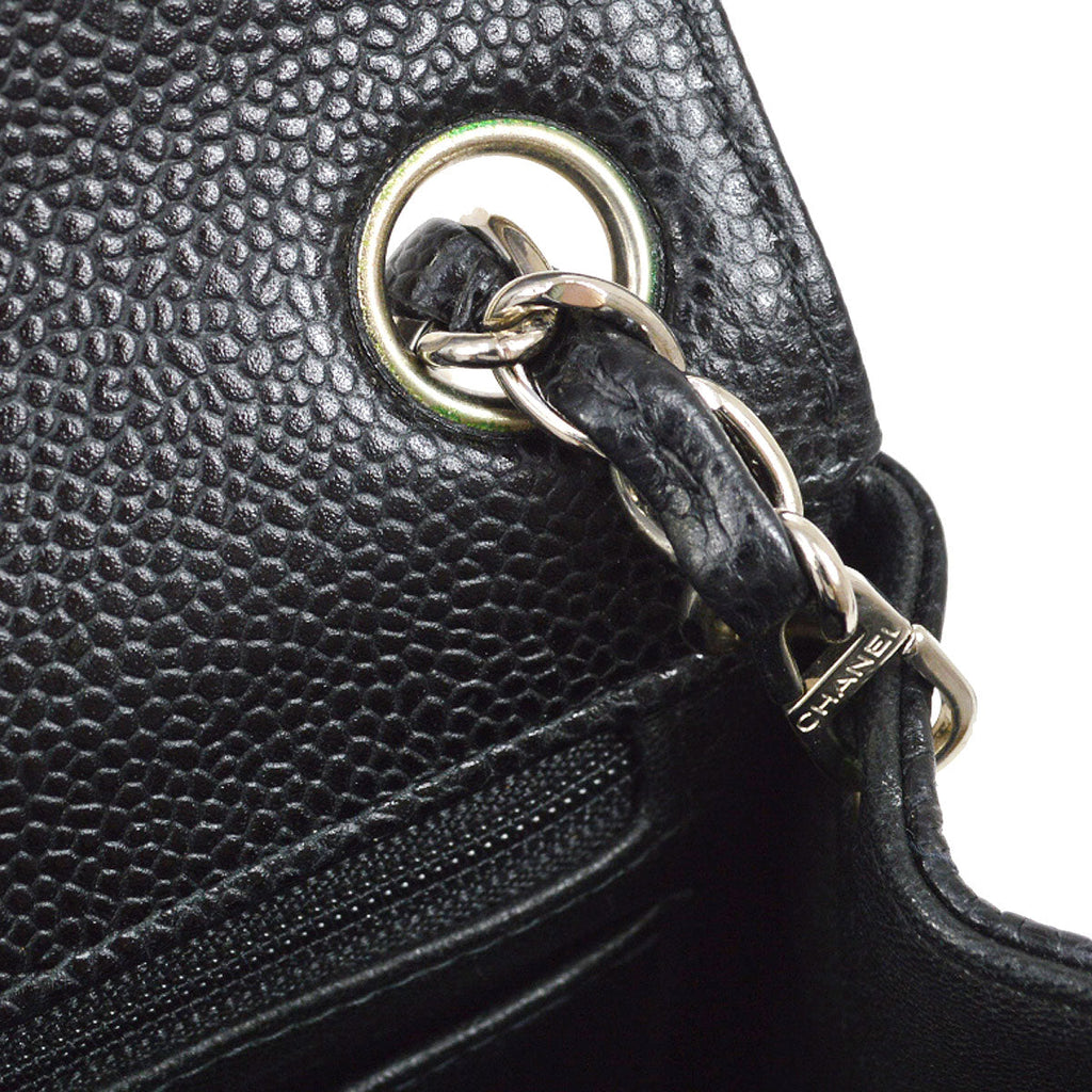 CHANEL 2000-2001 Mini Classic Square Flap SHW 24662