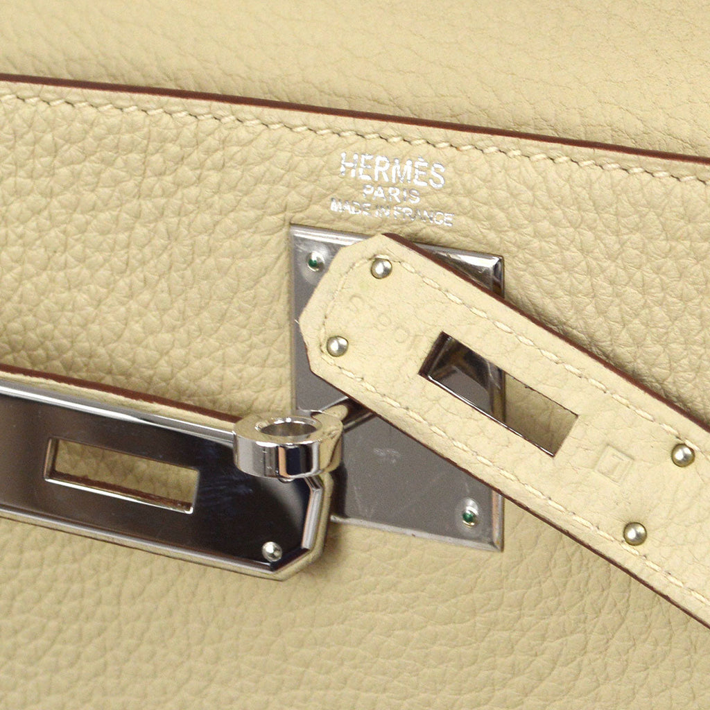HERMES 2008 KELLY 28 Retourne Parchemin Togo