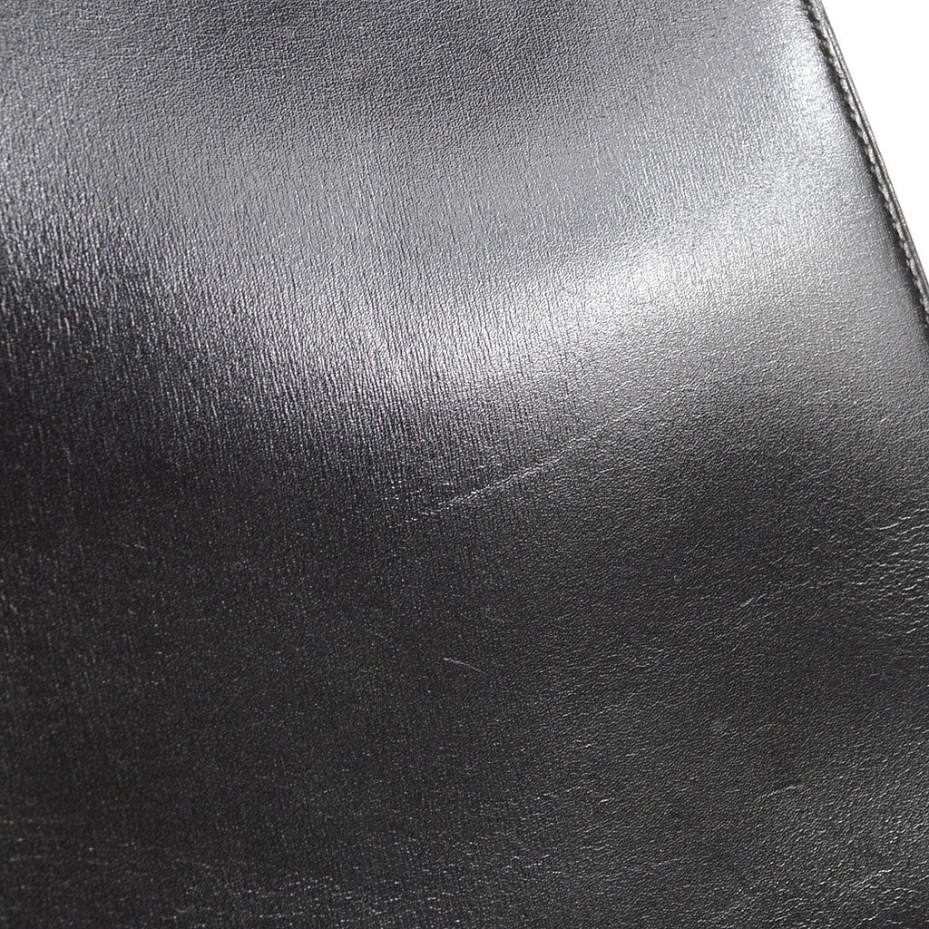 HERMES 1991 KELLY SPORT PM Black Box calf