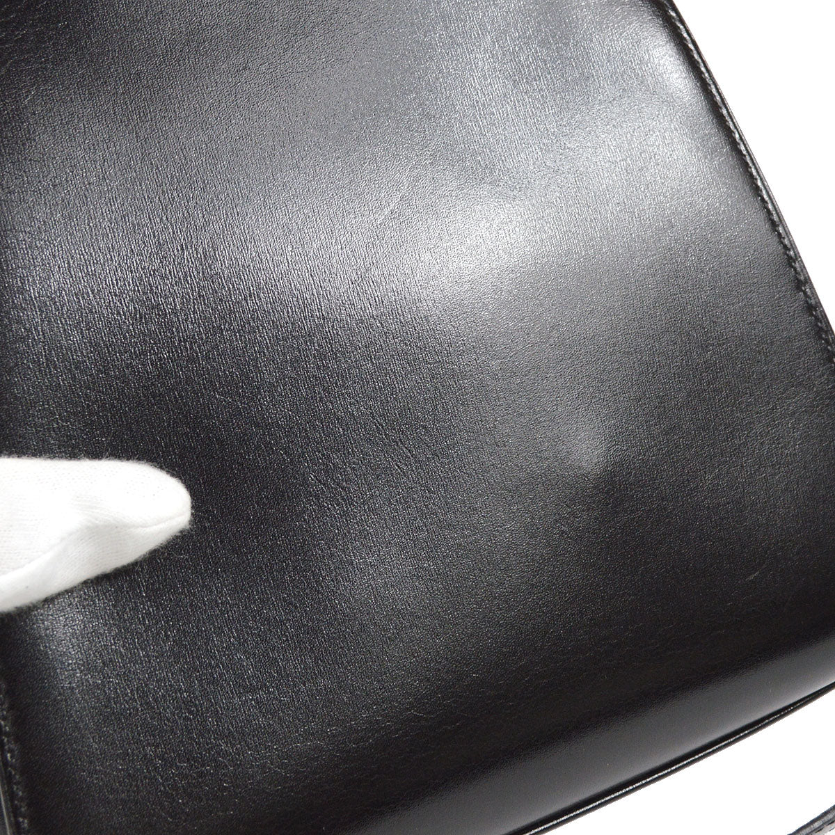 HERMES 1991 KELLY SPORT PM Black Box calf