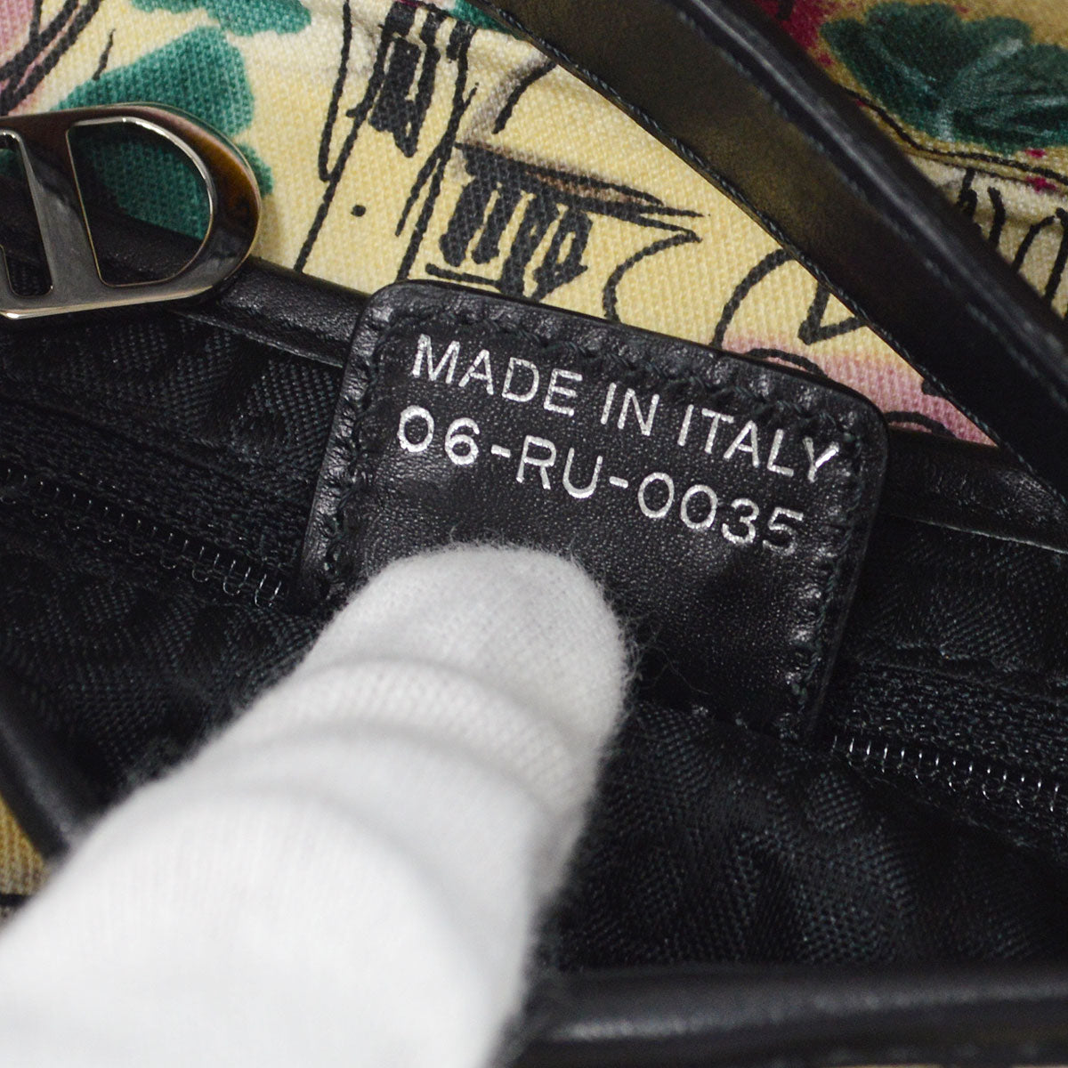 Christian Dior Ala Moana Saddle Bag Medium