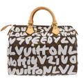 LOUIS VUITTON SPEEDY 30 HANDBAG MONOGRAM GRAFFITI