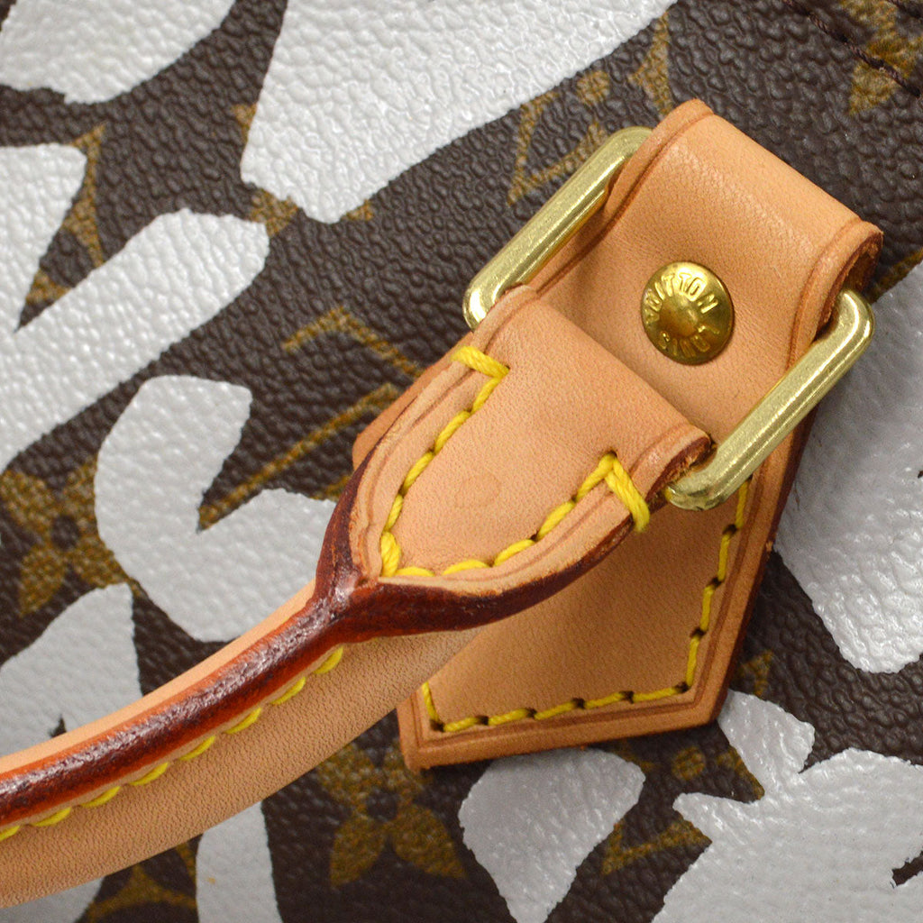 LOUIS VUITTON SPEEDY 30 HANDBAG MONOGRAM GRAFFITI