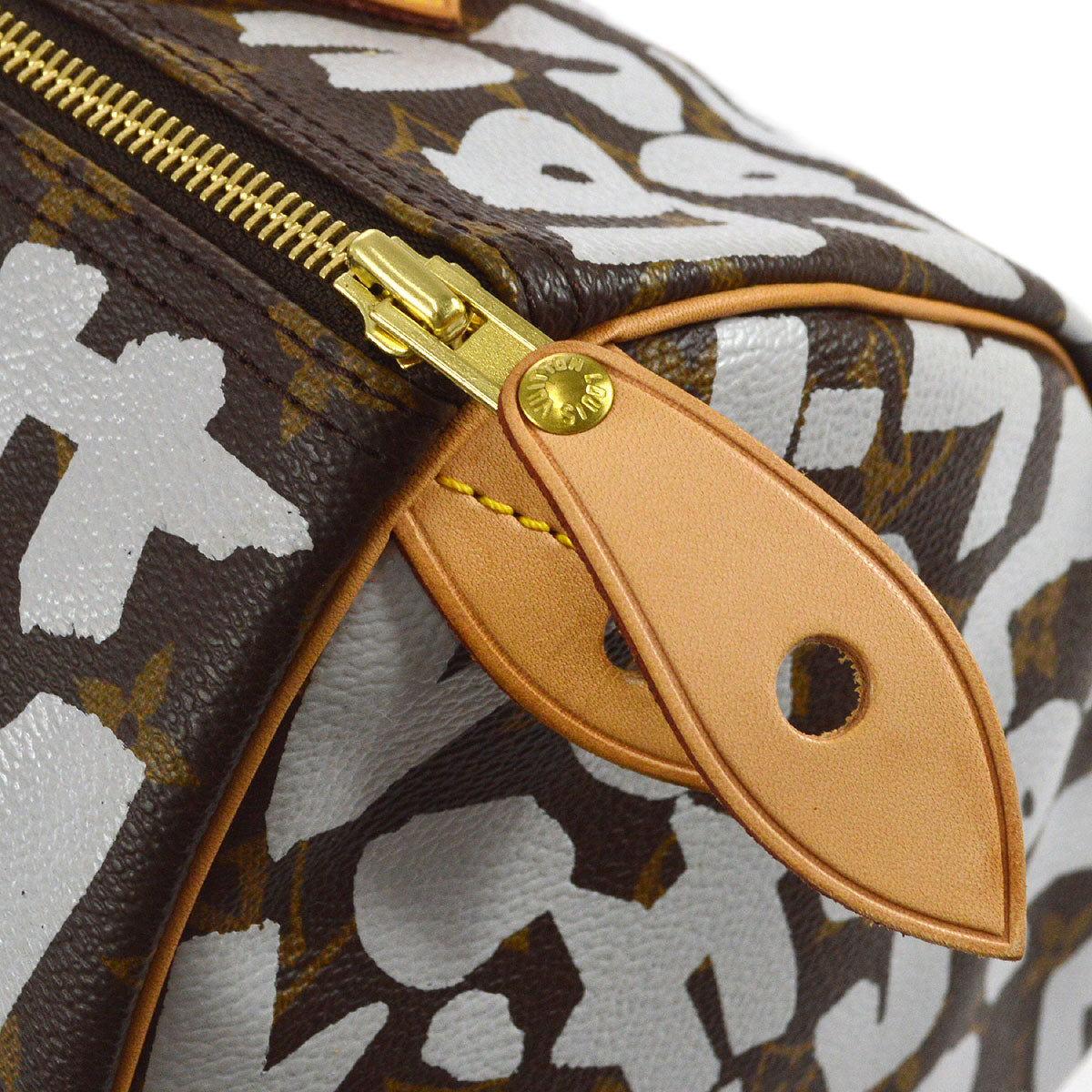 LOUIS VUITTON SPEEDY 30 HANDBAG MONOGRAM GRAFFITI