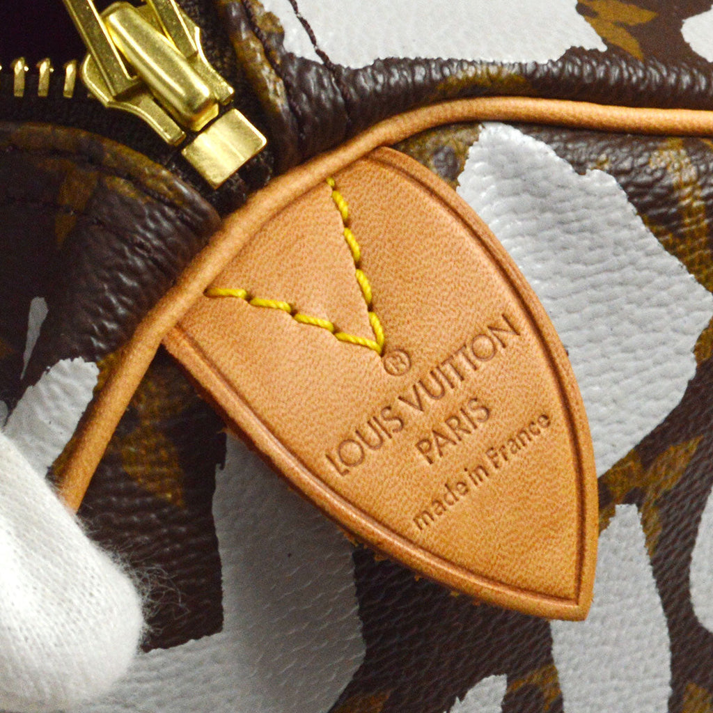 LOUIS VUITTON SPEEDY 30 HANDBAG MONOGRAM GRAFFITI