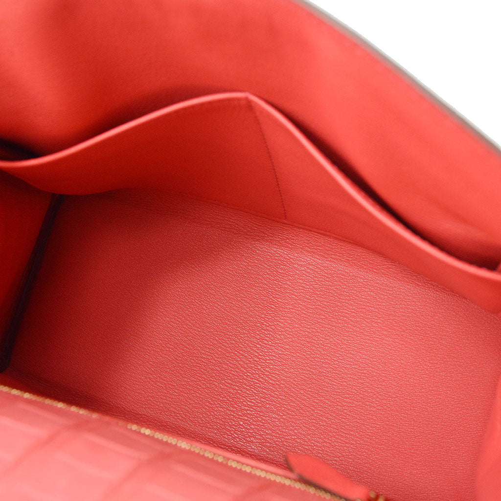 HERMES * 2018 Kelly 28 Retourne Bougainvillier