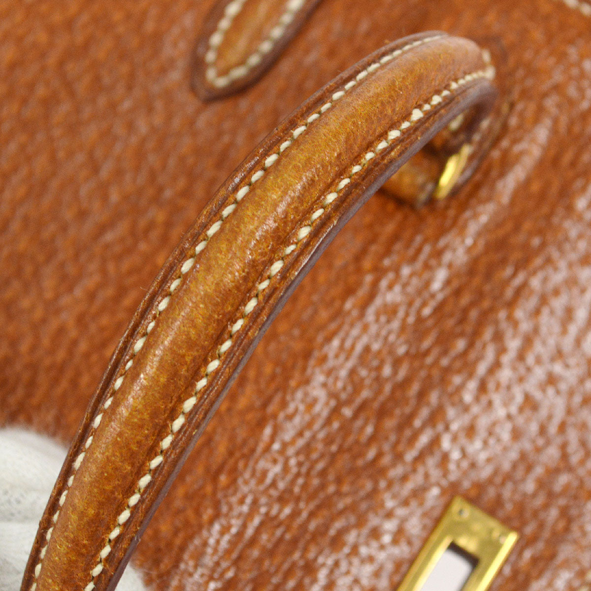 HERMES KELLY 15 SELLIER Porc Fauve