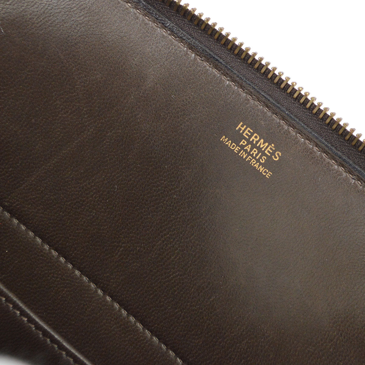 HERMES 1996 Bolide 27 Box Calf Ebene