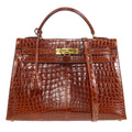 HERMES * 1992 KELLY 32 SELLIER Niloticus Miel