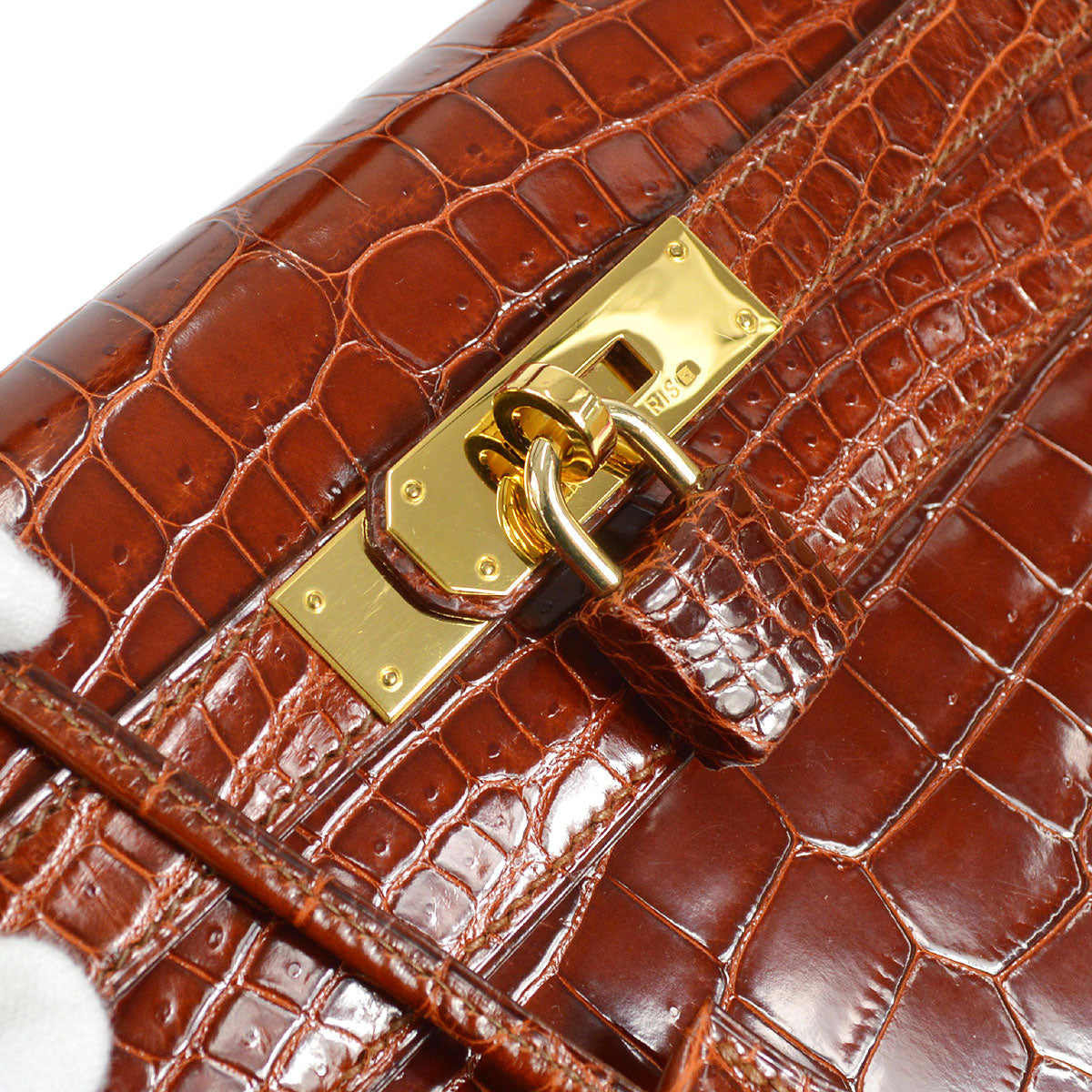 HERMES * 1992 KELLY 32 SELLIER Niloticus Miel