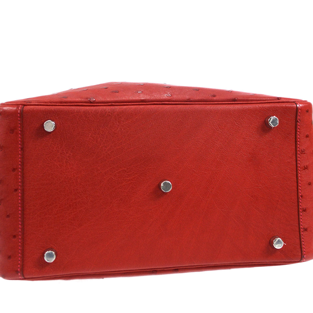 HERMES * 2016 LINDY 30 Rouge Vif Ostrich