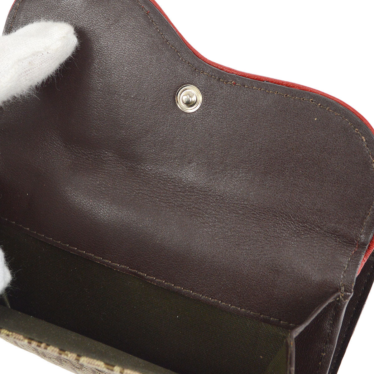 Christian Dior 2004 Rasta Bifold Wallet