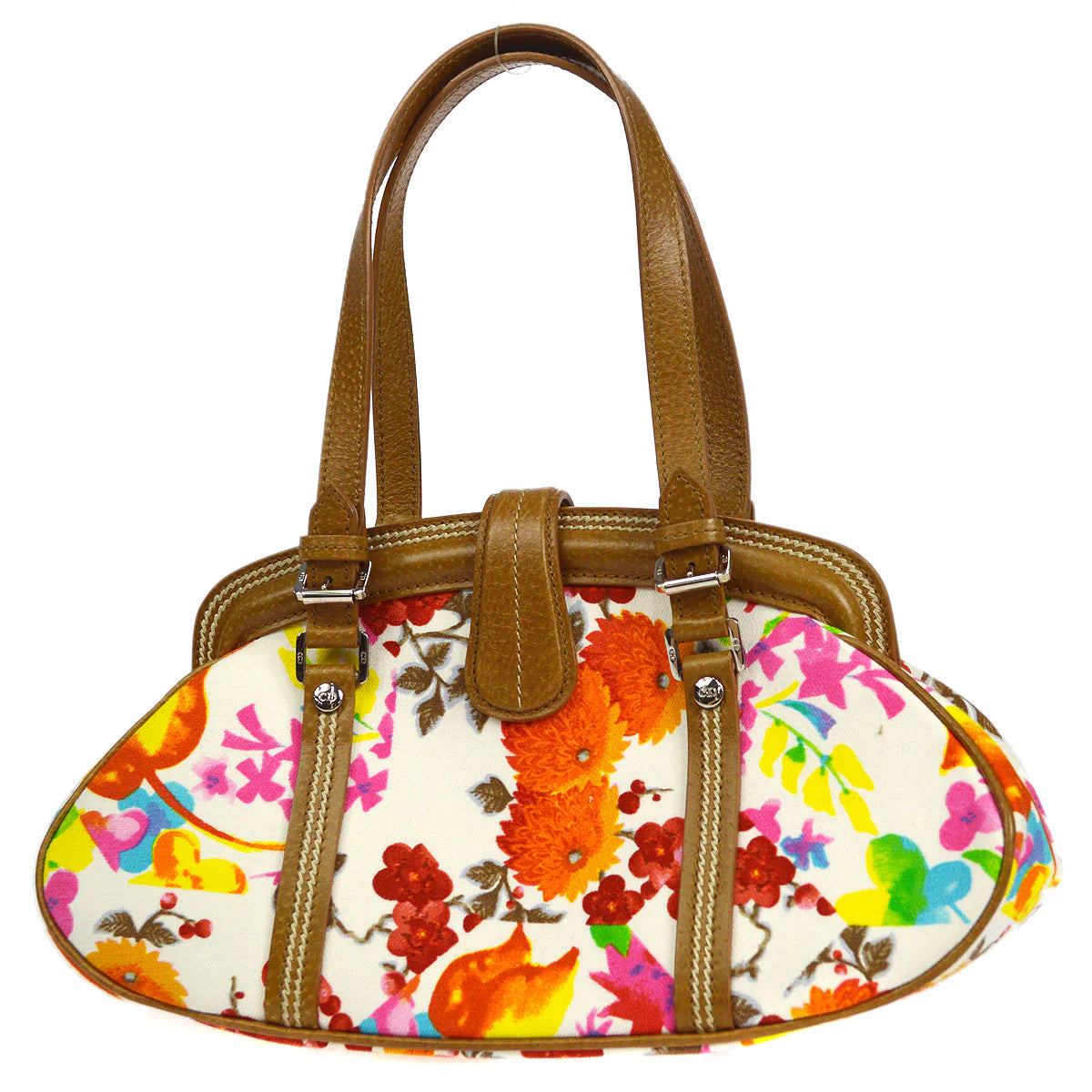 Christian Dior 2005 floral-printed Handbag