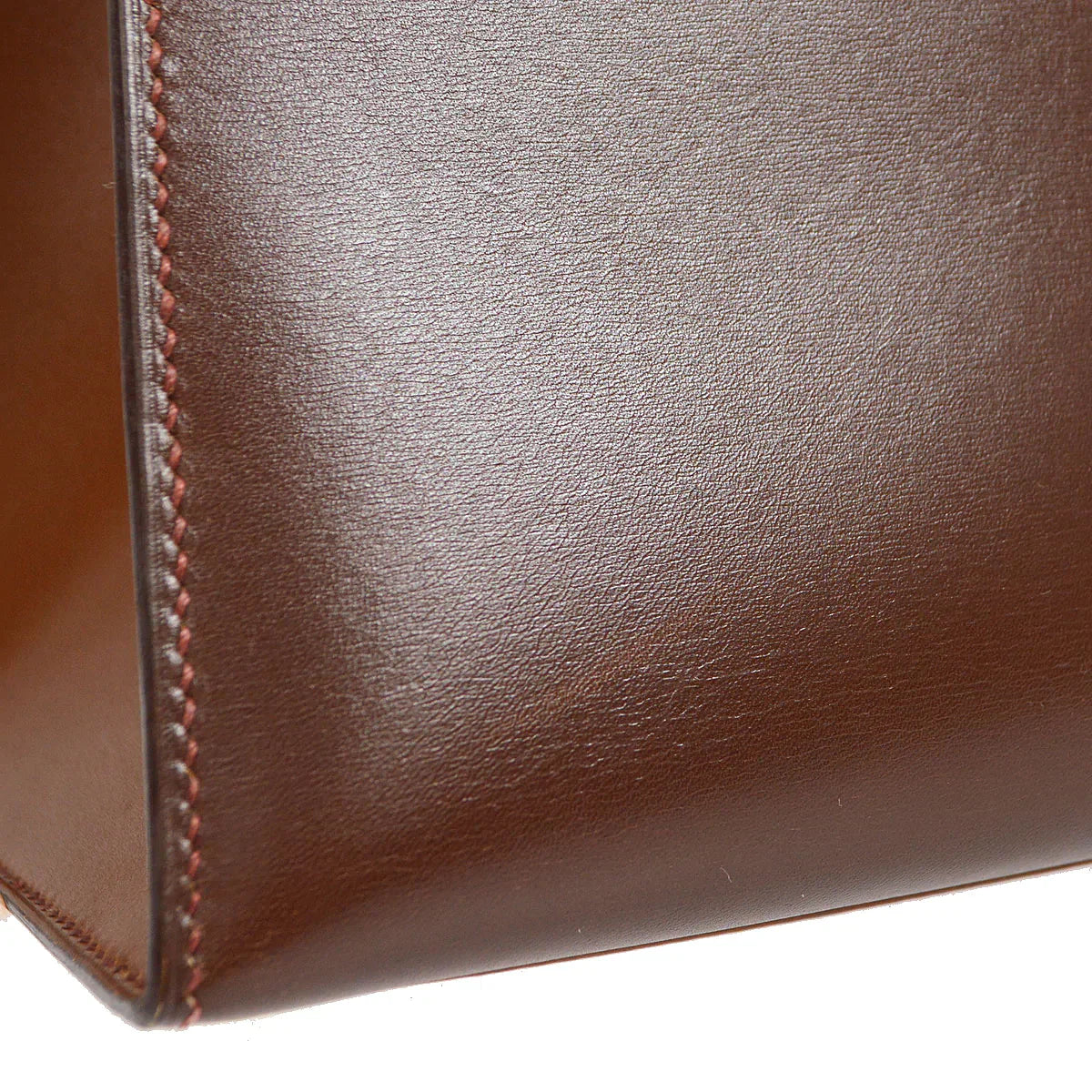 HERMES 2002 KELLY 32 SELLIER Tri-color Box Calf