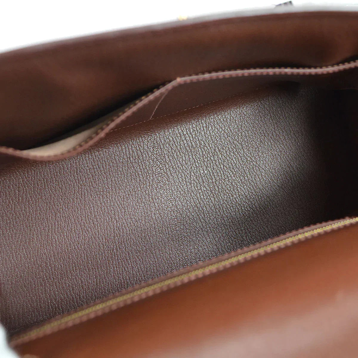 HERMES 2002 KELLY 32 SELLIER Tri-color Box Calf