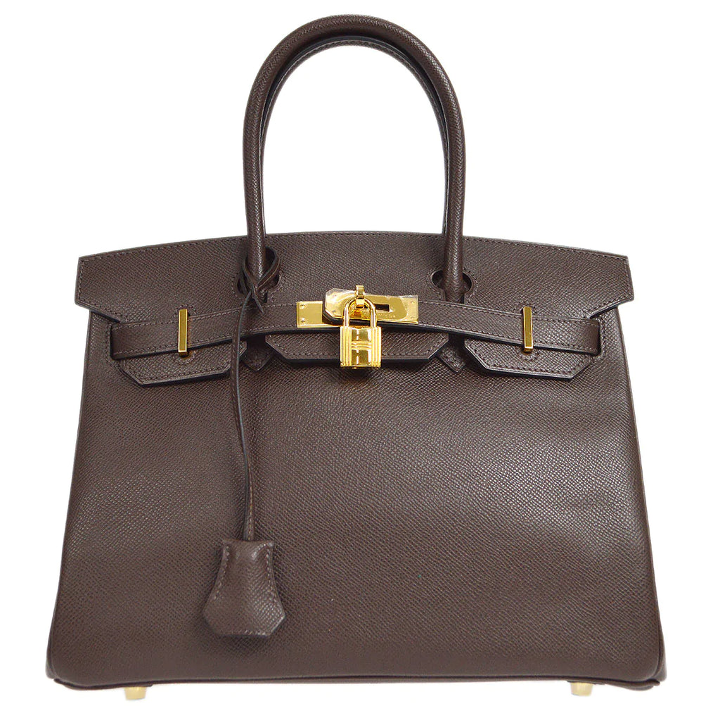 HERMES BIRKIN 30 Chocolat Epsom