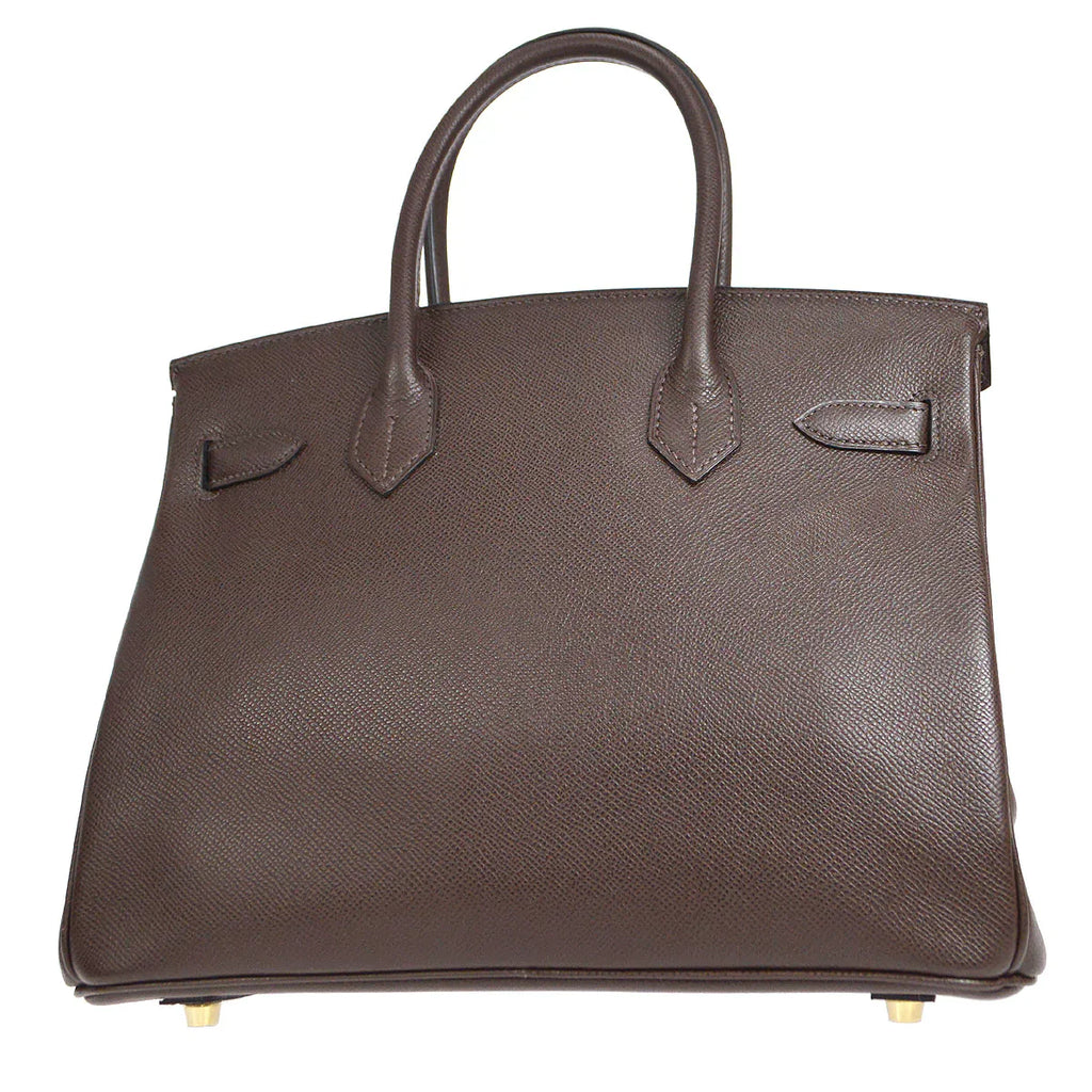 HERMES BIRKIN 30 Chocolat Epsom