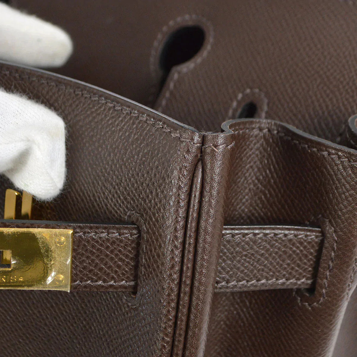 HERMES BIRKIN 30 Chocolat Epsom