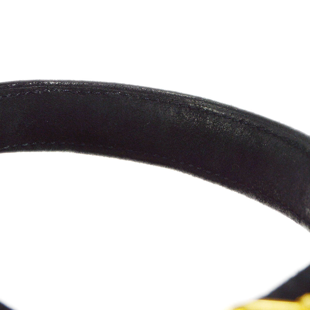 HERMES * 1996 Mini KELLY 20 Black Doblis