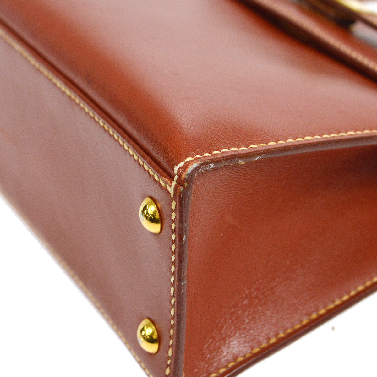 HERMES KELLY 15 Brique Box calf
