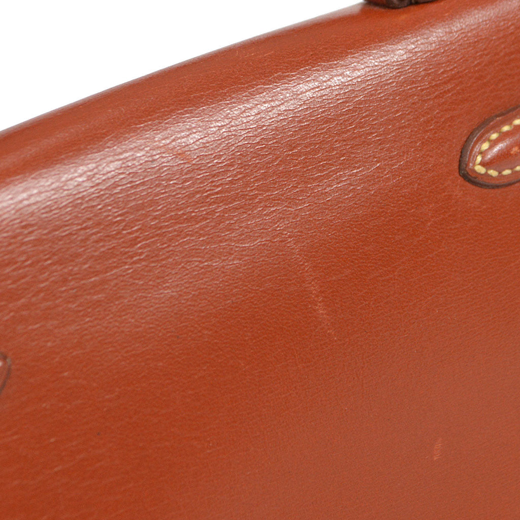 HERMES KELLY 15 Brique Box calf
